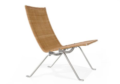 minimalistische stoel PK22 Poul Kjaerholm