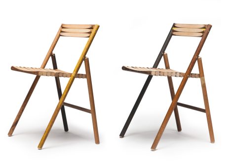 duurzaam design upcycling hergebruikte materialen klapstoel