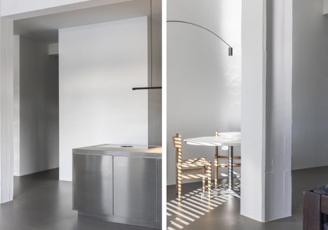 Kleinmann architectuur minimalistische loft rotterdam