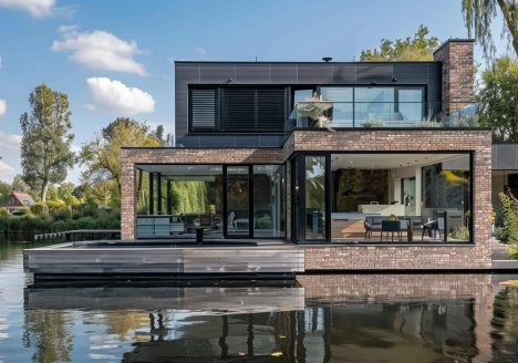 Ontwerp van een woning op een kavel in het Groene Hart